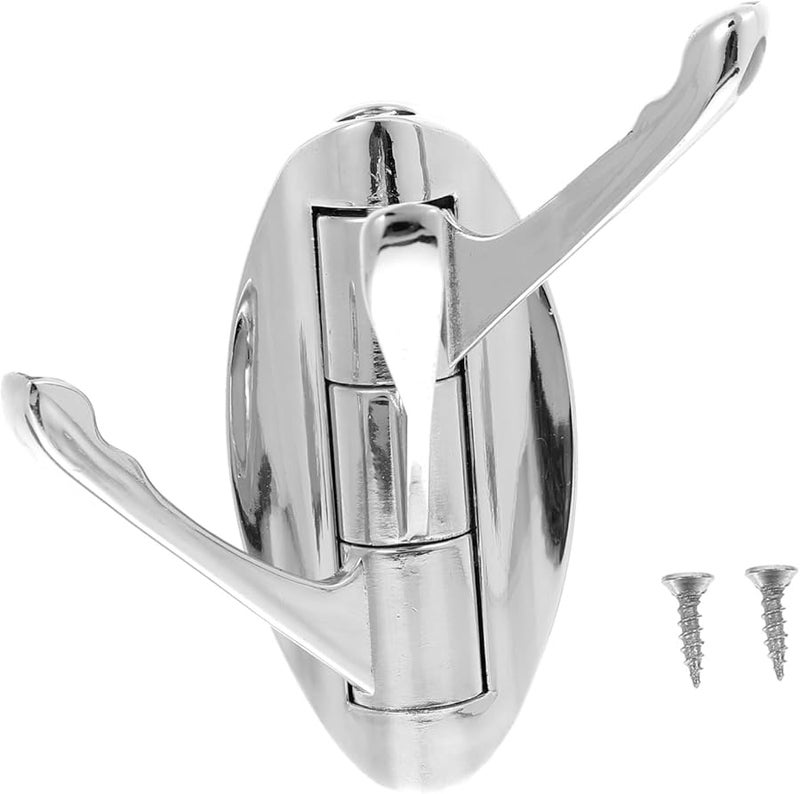 Jojofuny 2 Pack Wall Mounted Hooks For Bathroom Kitchen Towel Clothes Hat Bag - Image 1